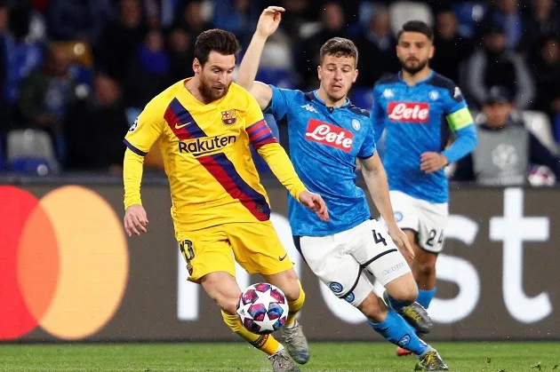 Nếu đánh bại Napoli, Barca sẽ gặp đối thủ nào ở tứ kết Champions League? - Bóng Đá