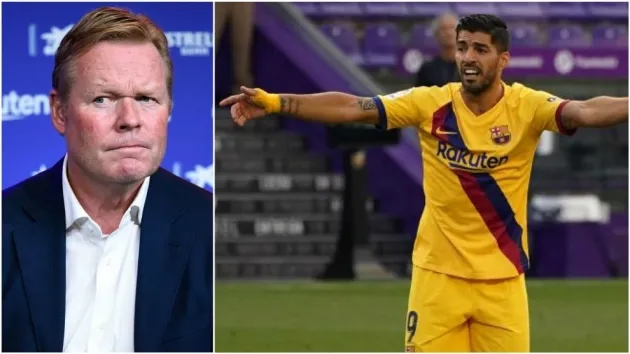 Koeman tells Luis Suarez that he isn't in his plans - Bóng Đá