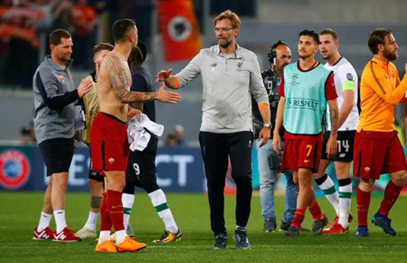 Klopp thừa nhận Liverpool ăn may Roma - Bóng Đá