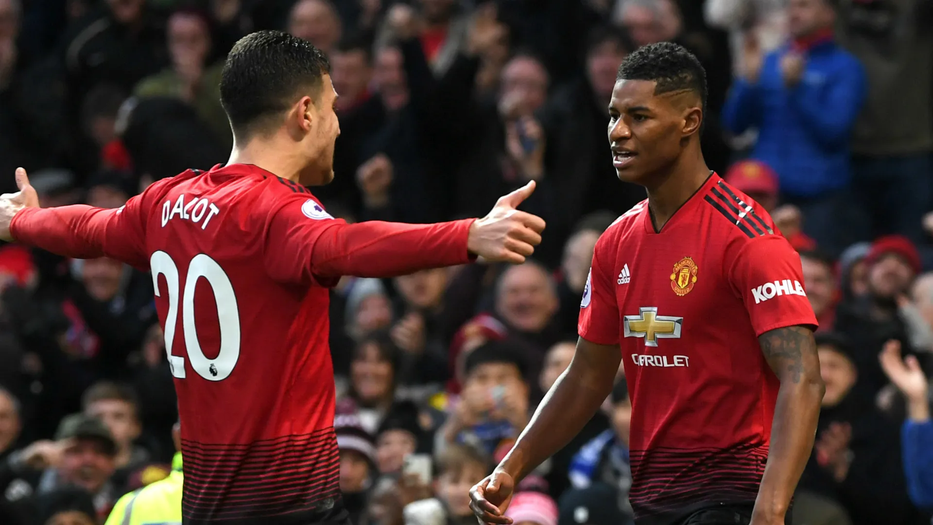 What Manchester United manager Solskjaer told Marcus Rashford after Brighton win - Bóng Đá