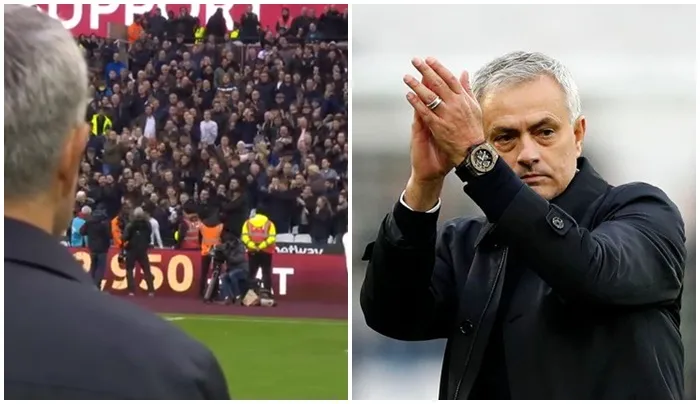 Đây! Hình ảnh Mourinho lặng lẽ nhìn 