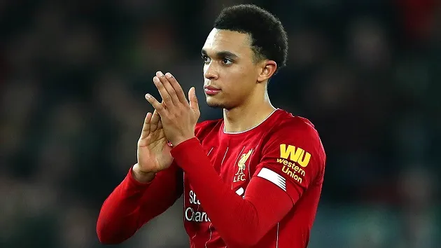 Trent Alexander-Arnold tạt thành công 7/41 lần - Bóng Đá