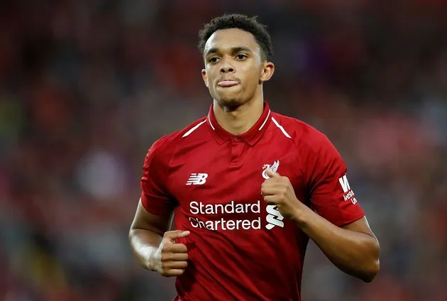 Trent Alexander-Arnold tạt thành công 7/41 lần - Bóng Đá