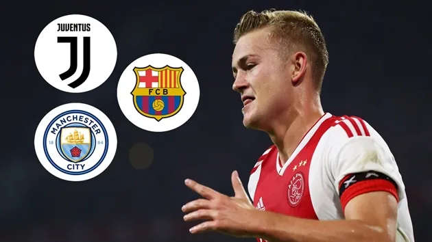 Nóng: Juve nhập cuộc Barcelona và Man City mua Matthijs De Ligt - Bóng Đá