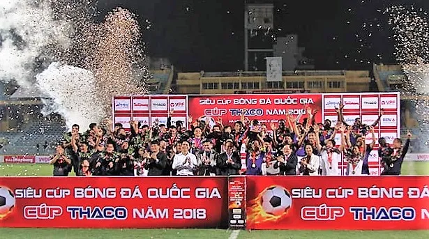 Samson lập cú đúp, Hà Nội FC đánh bại Bình Dương giành Siêu cúp - Bóng Đá