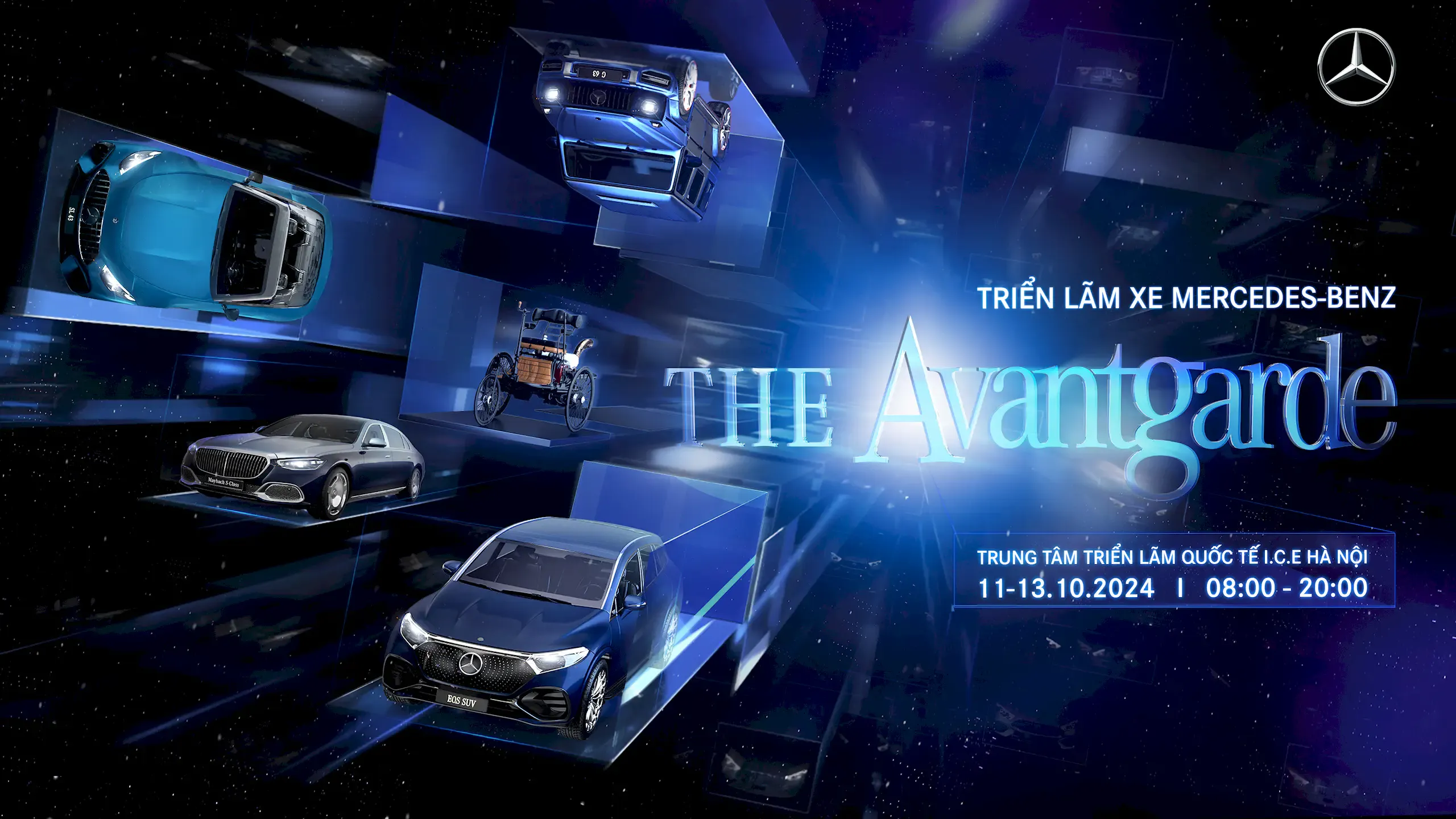 Triển lãm xe Mercedes-Benz: The Avantgarde 2024 sẽ diễn ra vào tháng 10 tại Hà Nội