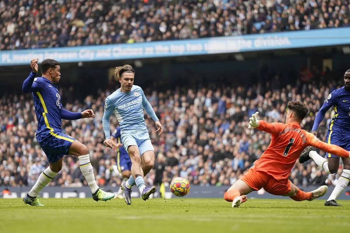 Chelsea - Man City: 4 bàn;  - Bóng Đá