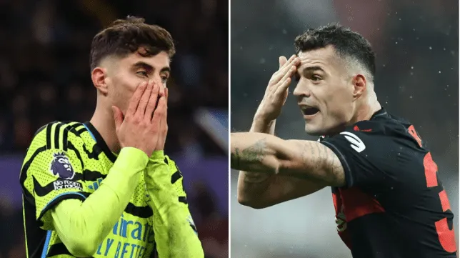 Granit Xhaka gives advice to Kai Havertz over Arsenal struggles in No.8 role - Bóng Đá