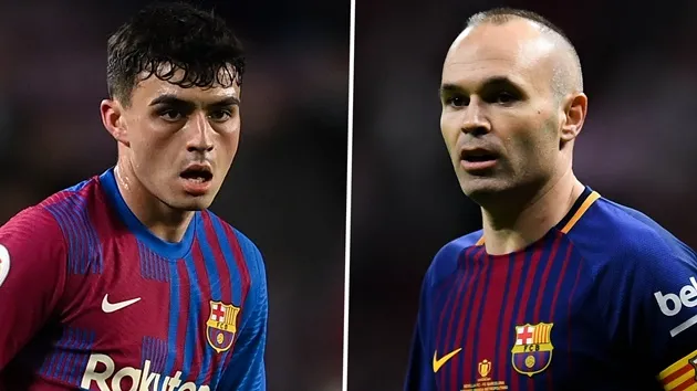 Pedri 'cân' 3, nhảy múa ở giữa sân như Iniesta - Bóng Đá