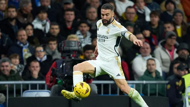 Dani Carvajal has been ruled out with a calf problem. - Bóng Đá