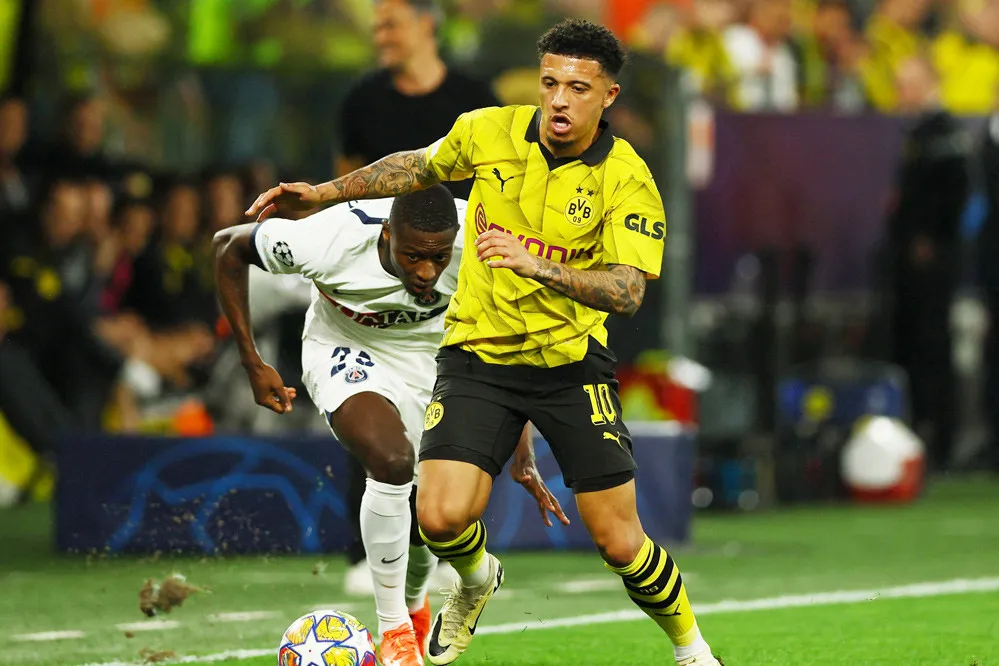 ‘Well done, big man’ – Thierry Henry sends touching message to Jadon Sancho after Borussia Dortmund’s win over PSG - Bóng Đá