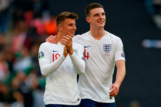 Mason Mount sends message to Declan Rice as West Ham United transfer departure to Arsenal confirmed - Bóng Đá