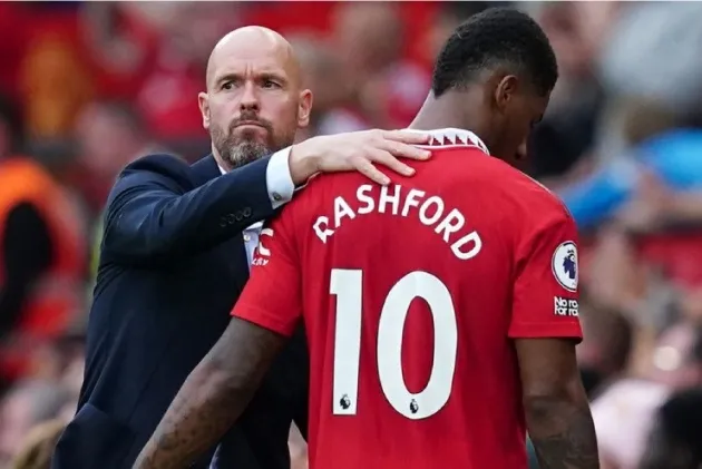 Vì sao Ten Hag không thể xử Rashford như những gì đã làm với Sancho? - Bóng Đá