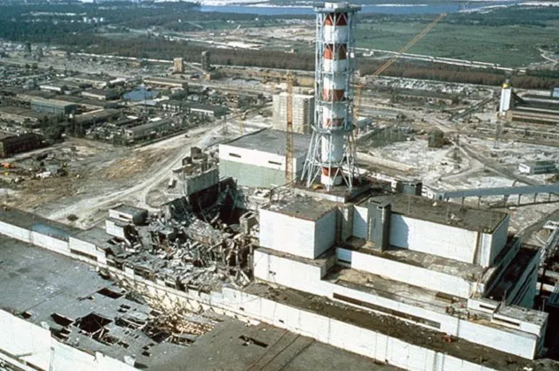 RADIOACTIVE RUINS Inside abandoned football stadium in heart of Chernobyl with forest growing on pitch years after devastating disaster - Bóng Đá