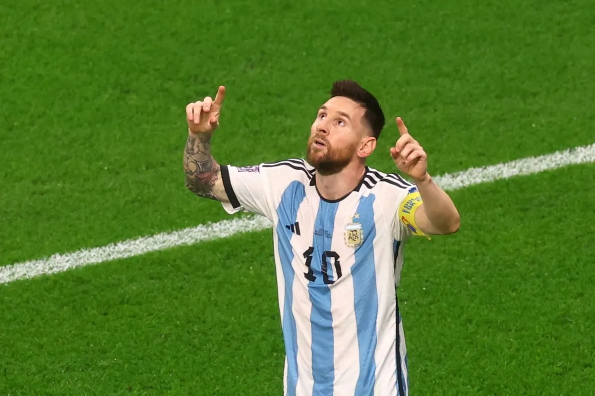 Messi lần đầu ghi bàn ở vòng knock-out World Cup - Bóng Đá