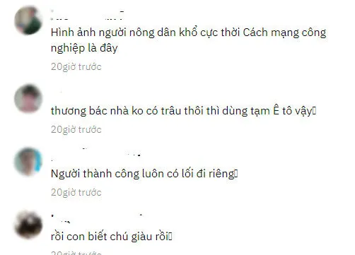 Cư dân mạng thích thú bình luận góp vui