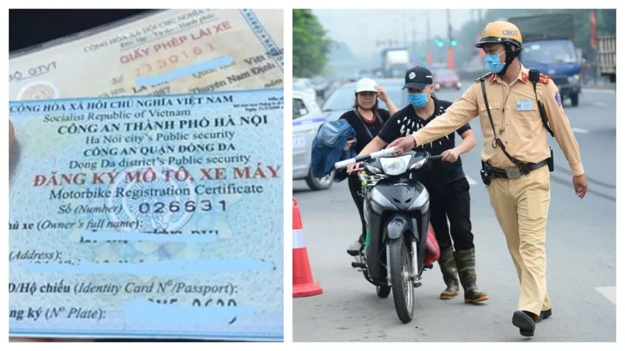 Những tình huống CSGT dừng xe người dân kiểm tra giấy tờ