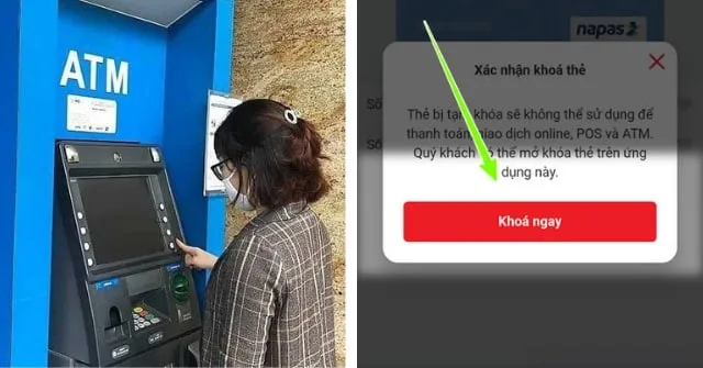 Chú ý bảo mật khi rút tiền tại ATM