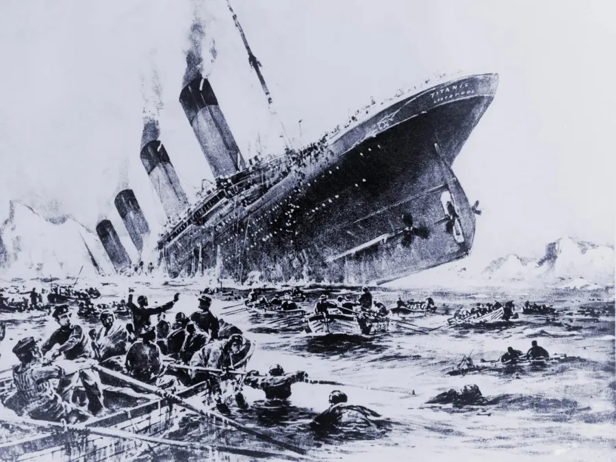 Sự kiện đắm tàu Titanic đánh dấu một trong những bi kịch hàng hải điển hình nhất thế kỷ 20