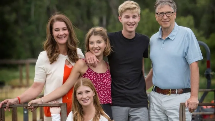 Bill Gates và vợ cũ Melinda 