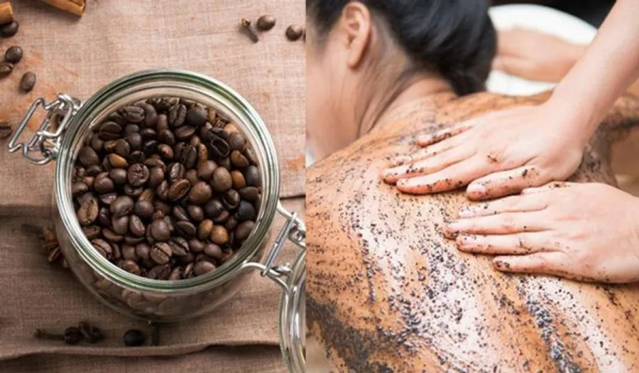 Tẩy da chết bằng bã cà phê là một trong số cách làm đẹp cấp tốc.