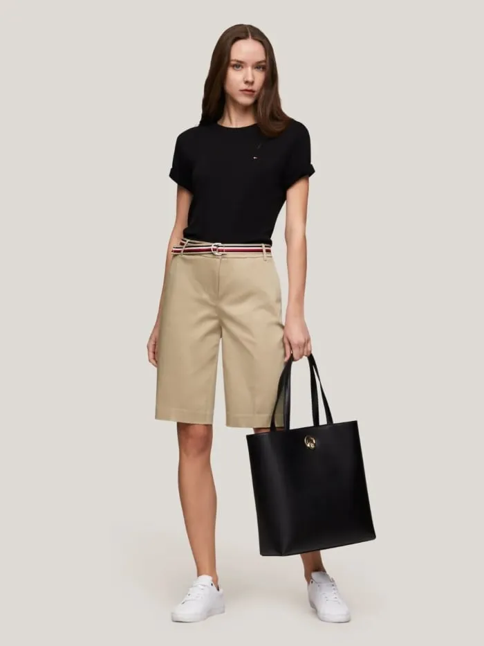 Quần TOMMY HILFIGER IM London Belted Bermuda Short. Quần short Bermuda sang trọng