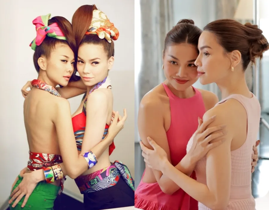 Trong showbiz Việt, Thanh Hằng và Hồ Ngọc Hà là đôi bạn tri kỉ suốt hơn một thập kỉ qua. 