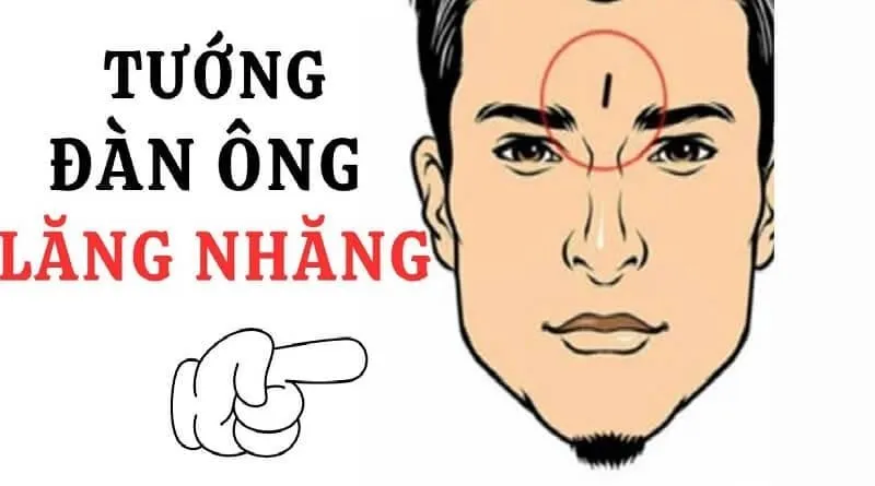 Tướng đàn ông lăng nhăng