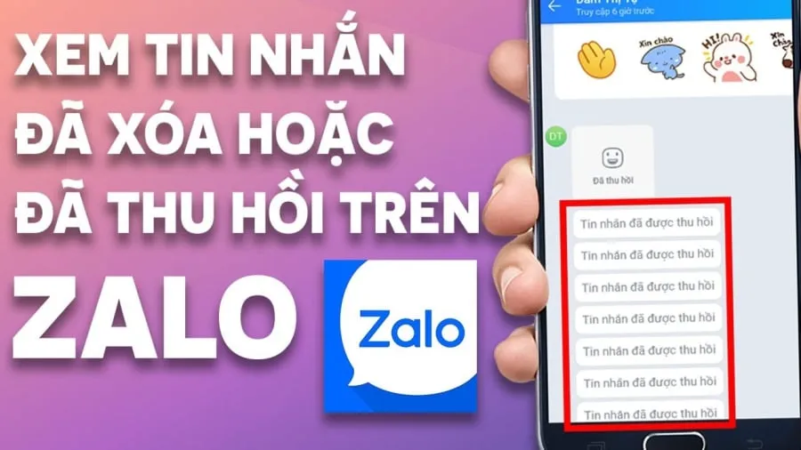 Tin nhắn Zalo bị thu hồi, chỉ cần nhấn thêm 1 nút này là đọc được hết