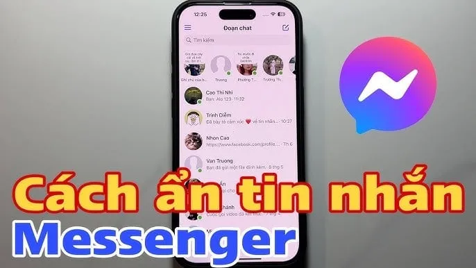 Ẩn tin nhắn Messenger nhanh