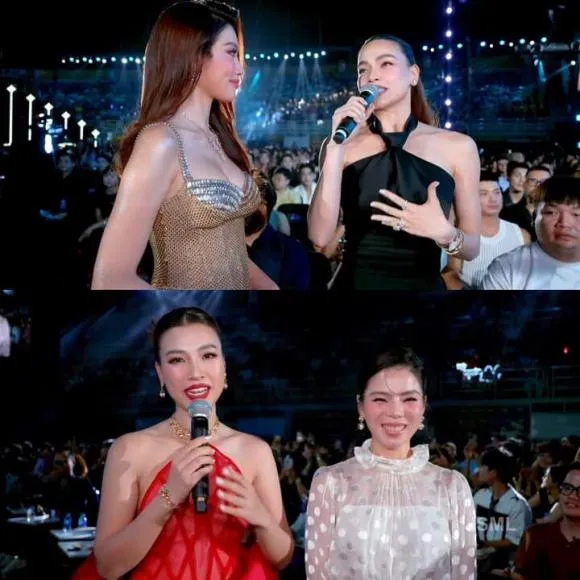 Lệ Quyên vừa đăng tải trên trang Facebook cá nhân khoảnh khắc xuất hiện tại đêm chung kết Miss Universe Vietnam 2024 