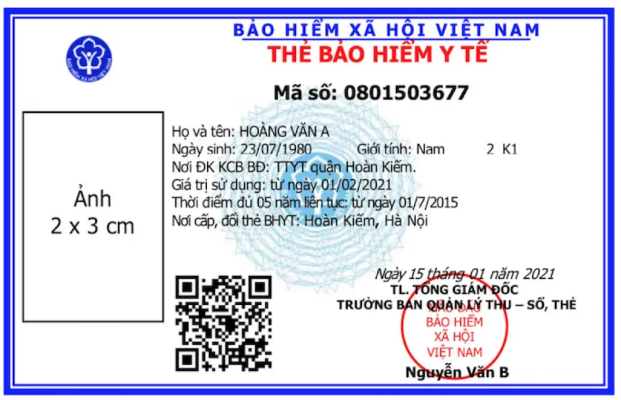 Những phương pháp thay thế thẻ BHYT bản cứng