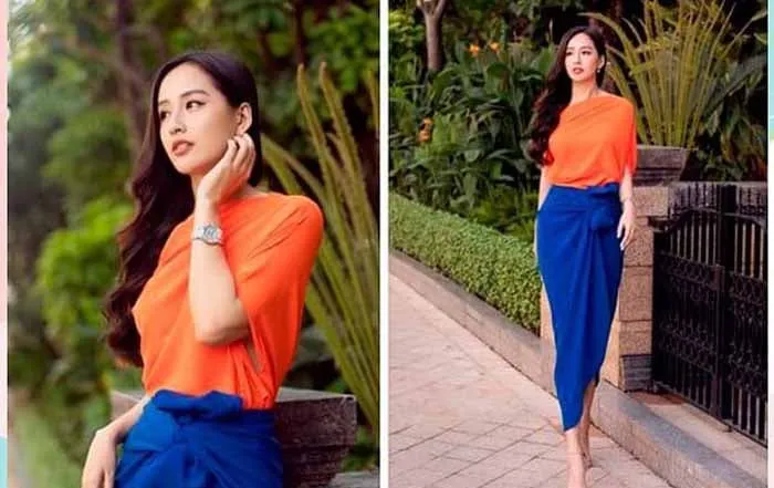 Một trong những outfit thường gặp nhất là sơ mi trắng và quần âu hoặc chân váy màu đen.