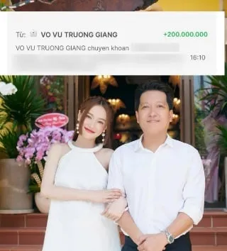 Hé lộ số tiền Trường Giang ủng hộ bà con vùng lũ