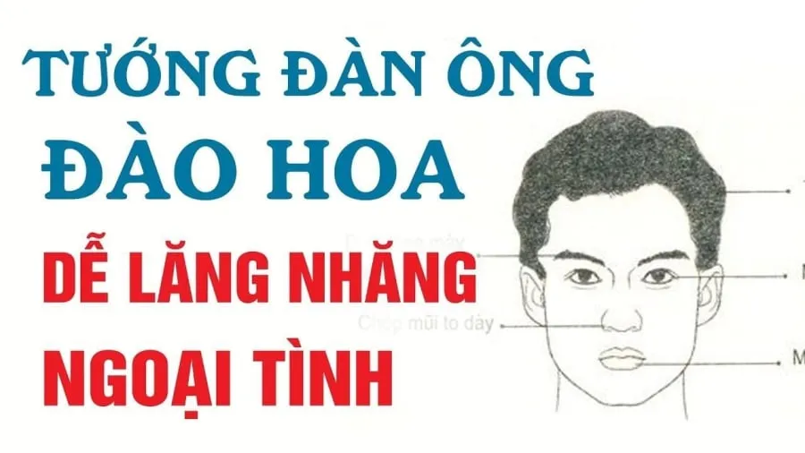 Tướng đàn ông dễ ngoại tình