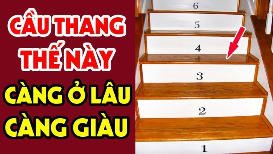 Đếm bậc cầu thang