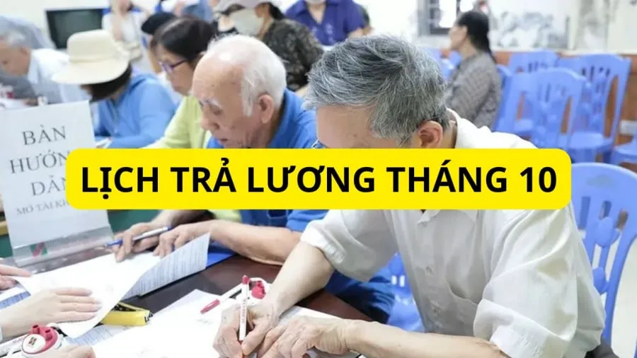 Lịch trả lương tháng 10 không bị lùi như tháng 9 ảnh hưởng bão