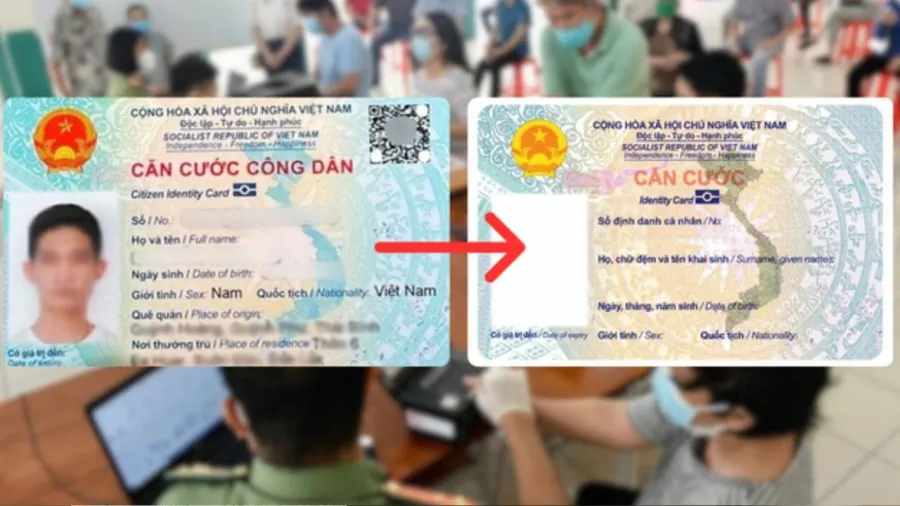 Khi đi làm Căn cước, công dân phải nộp lại Căn cước công dân