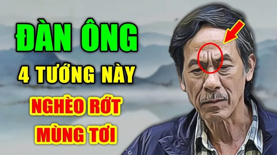 Đàn ông dính 1 nét tướng này báo trước vận đen phúc mỏng, nghèo nàn bám riết