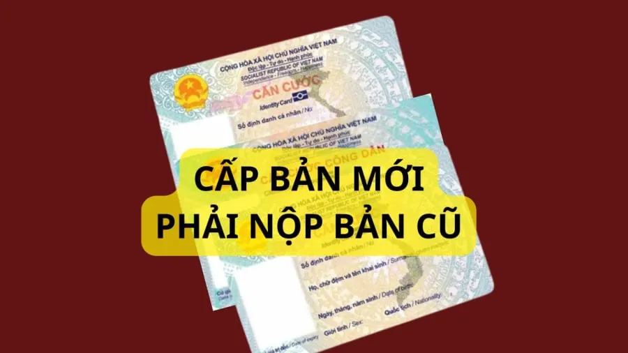 Việc cố tình không nộp bản căn cước, căn cước công dân cũ khi đi cấp đổi cấp lại là vi phạm 