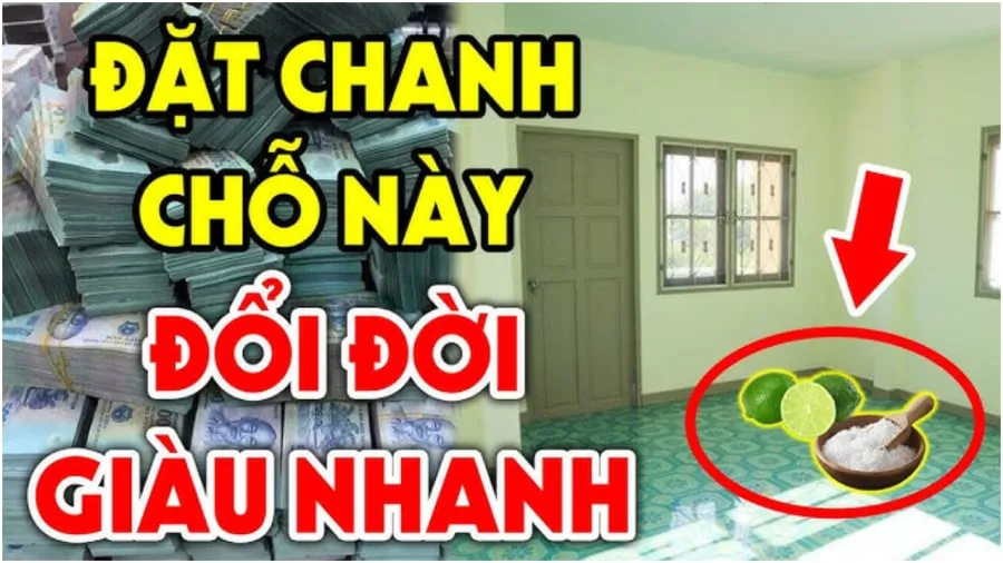 Vì sao nên đặt đĩa chanh muối ở đầu giường