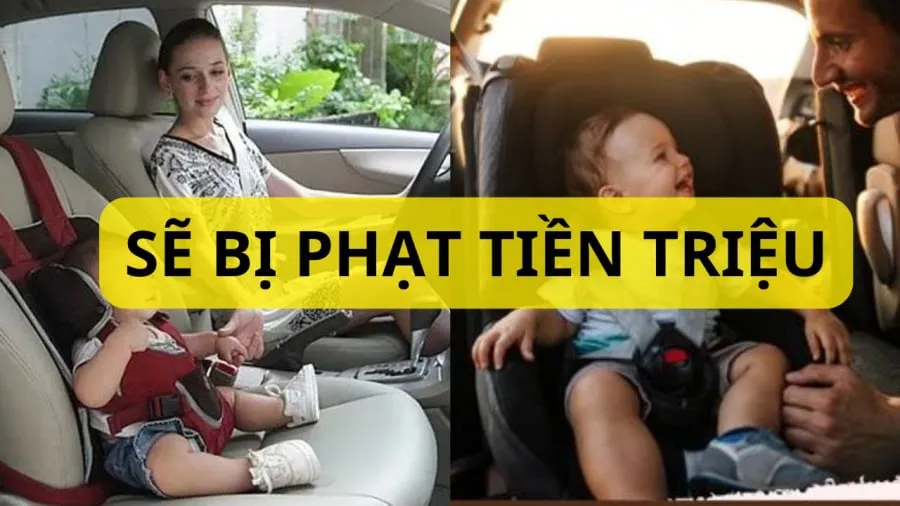 Trẻ ngồi hàng ghế cùng ghế lái rất nguy hiểm