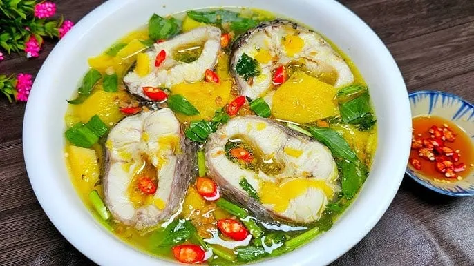 Cách nấu canh chua cá lóc ngon