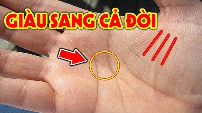 Lòng bàn tay có 5 dấu hiệu này báo trước vận đỏ số son, số 3 hiếm gặp nhất