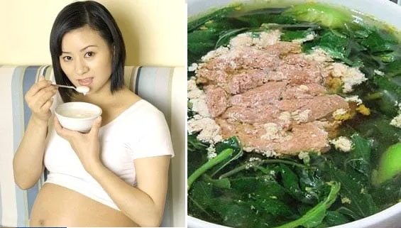 Những người cần nói không với canh cua đồng