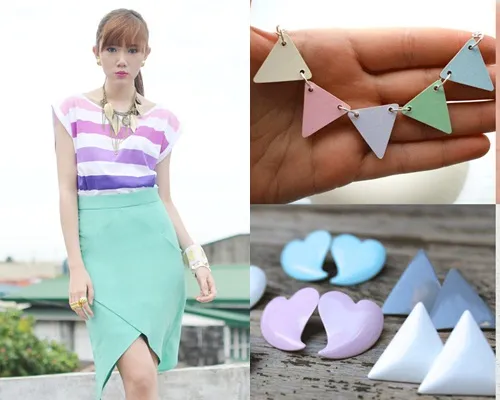 Mùa hè nổi bật cùng sắc pastel ngọt ngào