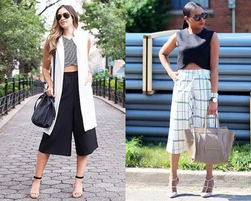 Quần culottes sành điệu cho mùa thu, sao không thử?