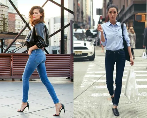 4 mẹo hay giúp các quý cô mặc skinny jeans lên dáng nhất