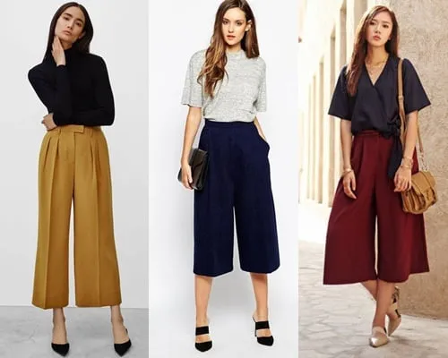 Loạt lưu ý giúp nàng có vòng 3 to mặc quần culottes chuẩn đẹp