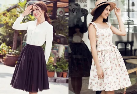 Mặc váy xòe vintage đẹp như sao Việt